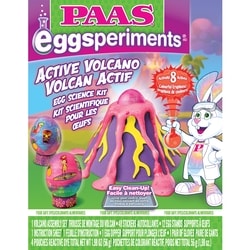 PAAS Eggsperiments Active Volcano Egg Science Kit  1 ea, $10.00/1ea
