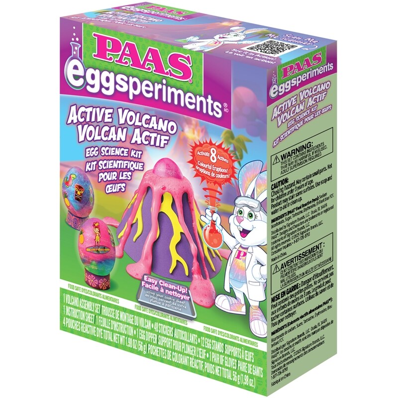 Eggsperiments Active Volcano Egg Science Kit