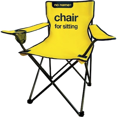 Sans Nom Chaise pliante légère 1 ea, 12,00 $/1ch