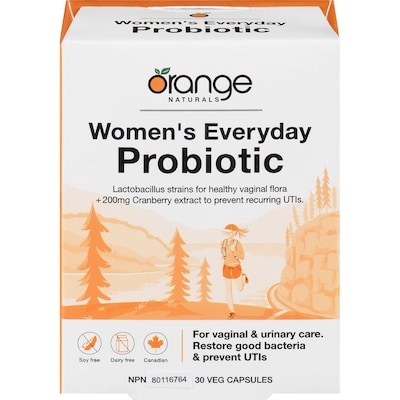 Orange Naturals Women's Everyday Probiotic 30 ea, $0.87/1ea