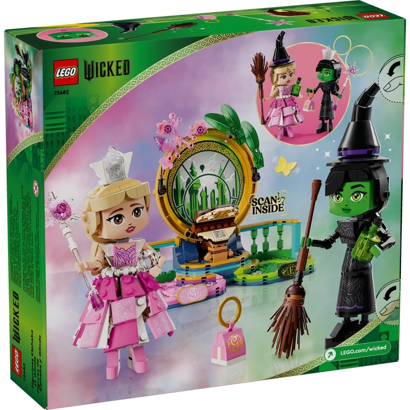 Wicked Elphaba & Glinda Figures 75682