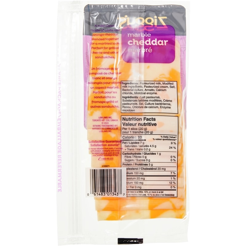 Marble Cheddar, Sliced