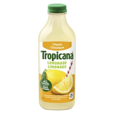 Tropicana Limonade classique 1.36 l, 0,48 $/100ml