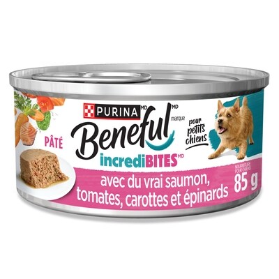 Beneful Beneful IncrediBites avec du Vrai Saumon Pâté Nourriture pour Chiens 85 g, 1,40 $/100g