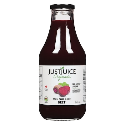 Just Juice 100% Pure Juice Beet Organic 946 ml, $1.37/100ml