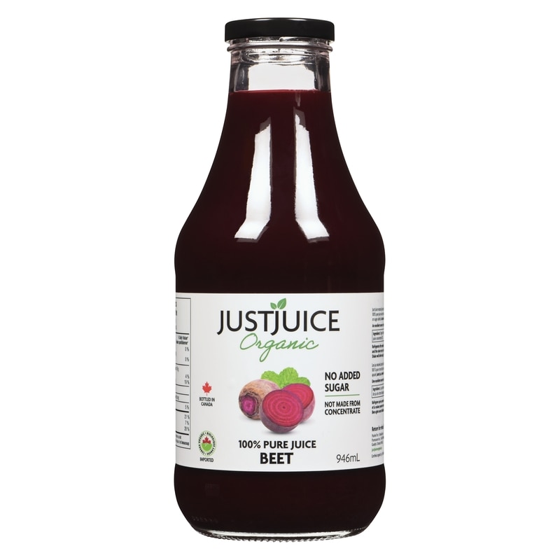 JUS♡ Just Juice 100% Pure Juice Beet Organic - 946 ml | Fortinos