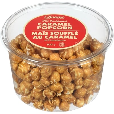 Johnvince Foods Maïs soufflé au caramel à l'ancienne 300 g, 2,33 $/100g