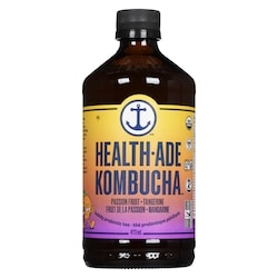 Kombucha Bubbly Probiotic Tea Passion Fruit Tangerine