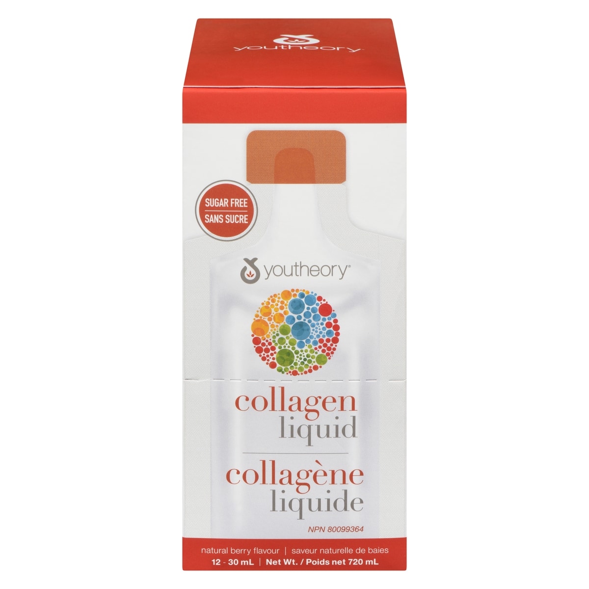 Youtheory Collagen Liquid Natural Berry Flavour 12x35.0 g, $5.33/100g