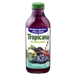 Tropicana Refreshers Blackberry Blueberry 1.36 l, $0.44/100ml