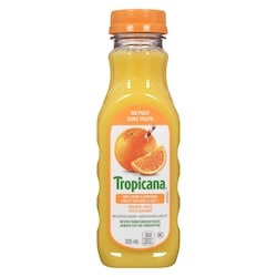 Tropicana Jus d'orange sans pulpe 325 ml, 0,61 $/100ml