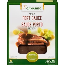 Gibiers Canabec Sauce porto onctueuse 300 ml, 2,33 $/100ml