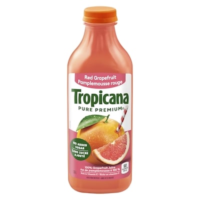 Tropicana Jus de pamplemousse rouge 1.36 l, 0,57 $/100ml