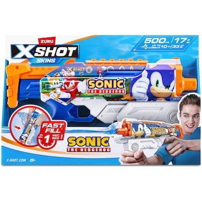 Zuru Pistolet à eau XSHOT Sonic The Hedgehog 1 ea, 17,00 $/1ch