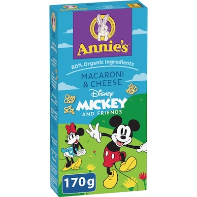 Annie's Disney Mickey and Friends Macaroni & Cheese  170 g, $1.47/100g
