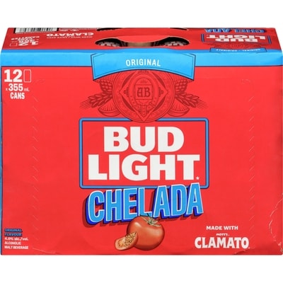 Bud Light Chelada Alcoholic Malt Beverage Original Flavour (ID required at pick-up) 12x355.0 ml, $0.47/100ml