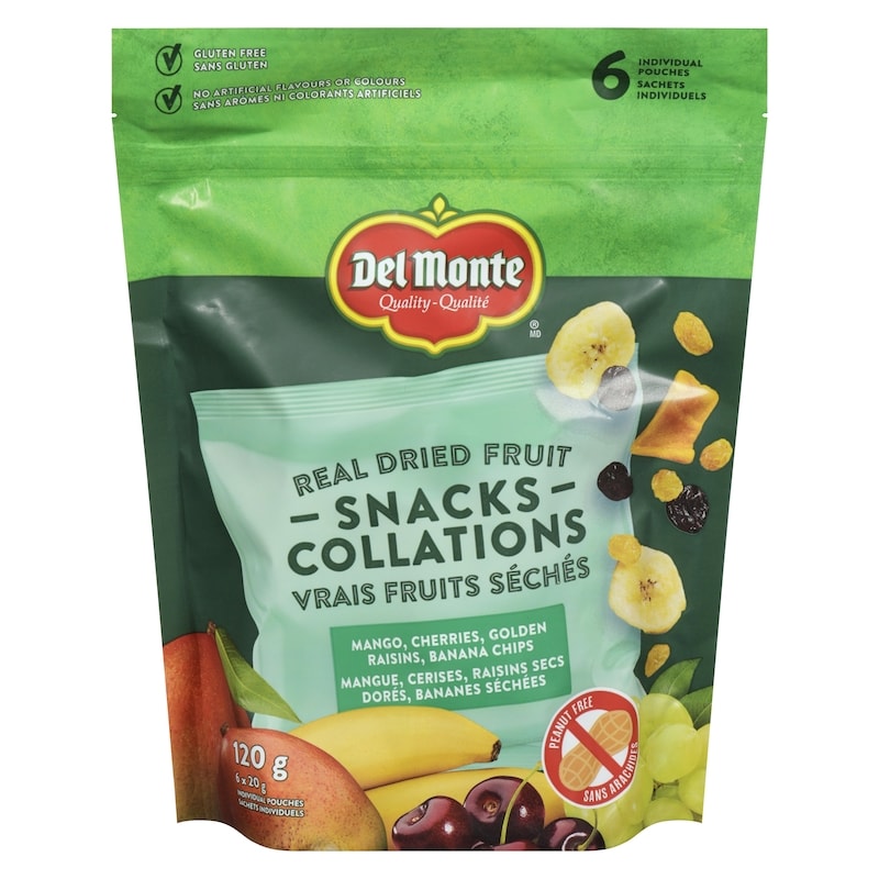 Snacks Mango, Cherries, Golden Raisins, Banana Chips