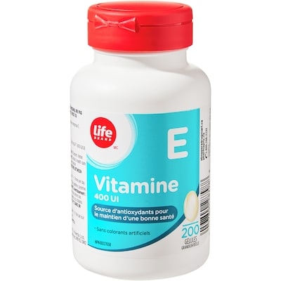 Vitamin E 400 IU 200 Softgels