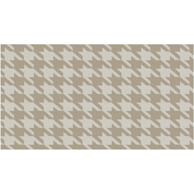 Everyday Essentials Reversible Outdoor Rug 59.06 in x 35.40 in - Houndstooth 1 ea, $20.00/1ea
