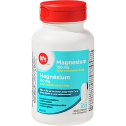 Magnesium 150 mg with Melatonin 3 mg 100 Tablets