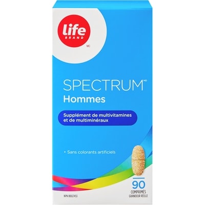 Spectrum pour hommes, 90 comprimés