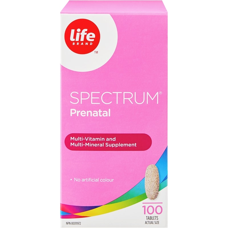 Spectrum Prenatal 100 Tablets