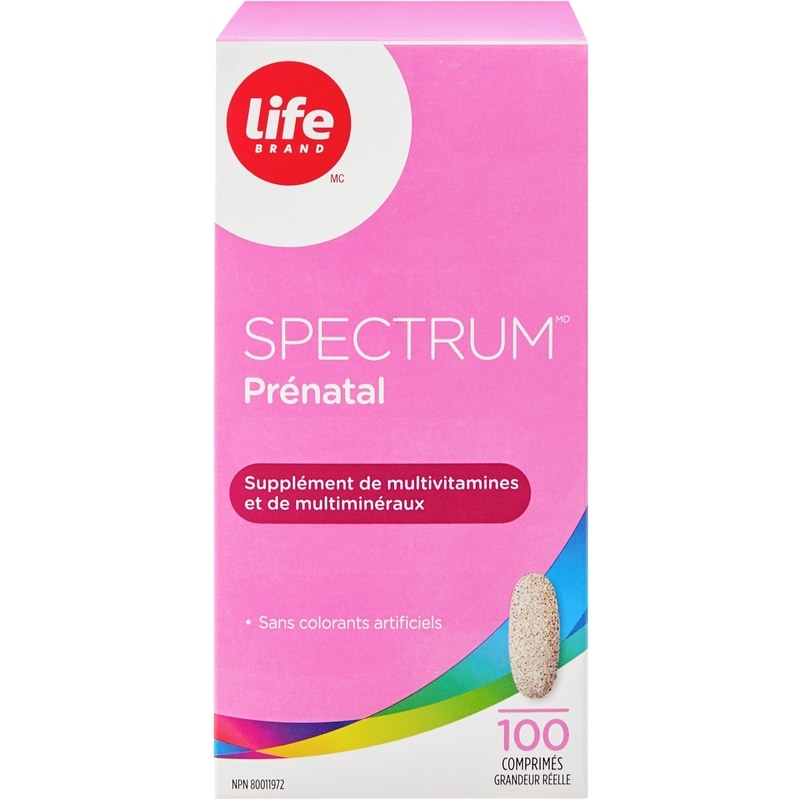 Spectrum Prenatal 100 Tablets