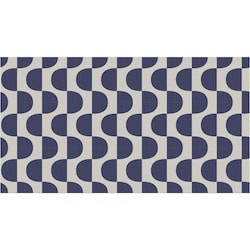 Everyday Essentials Tapis d’extérieur réversible, 59,06 po x 35,40 po – motif géométrique bleu marin 1 ea, 20,00 $/1ch