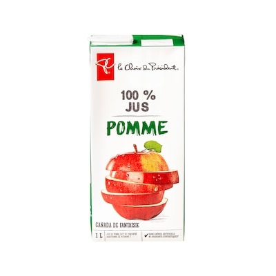 Jus de pomme à 100&nbsp;%