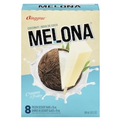 Binggrae Melona barres de dessert glacé noix de coco 560 ml, 1,28 $/100ml
