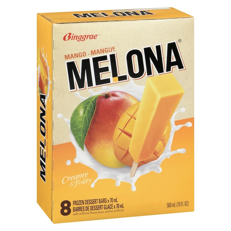 Melona Frozen Dessert Bars Mango