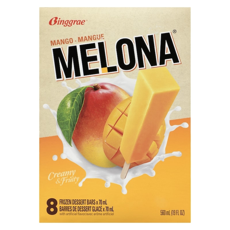 Melona Frozen Dessert Bars Mango