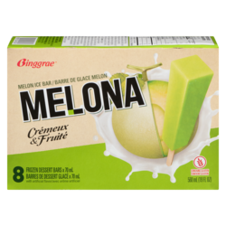 Binggrae Melona Frozen Dessert Bars Melon 560 ml, $1.28/100ml