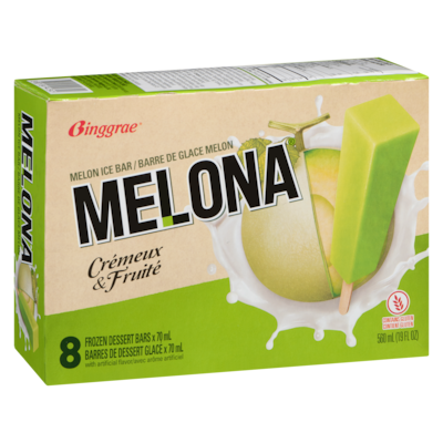 Melona Frozen Dessert Bars Melon