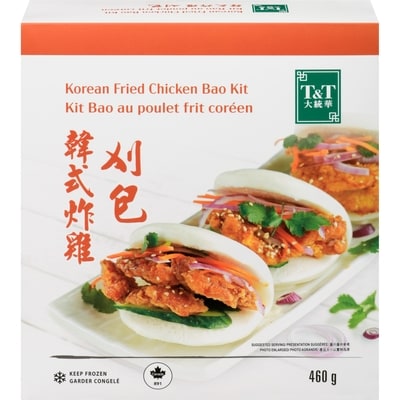 T&T Kit Bao au poulet frit à la coréenne 460 g, 3,04 $/100g