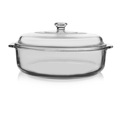 Libbey Baker's Basics 3.2-quart Round Casserole Dish with Lid 1 ea, $13.00/1ea