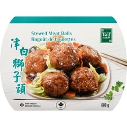 T&T Ragoût de porc boulettes 680 g, 1,18 $/100g