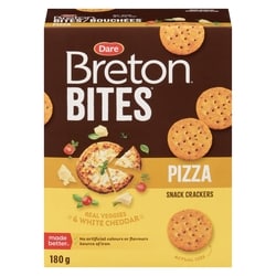Bites Snack Crackers Pizza