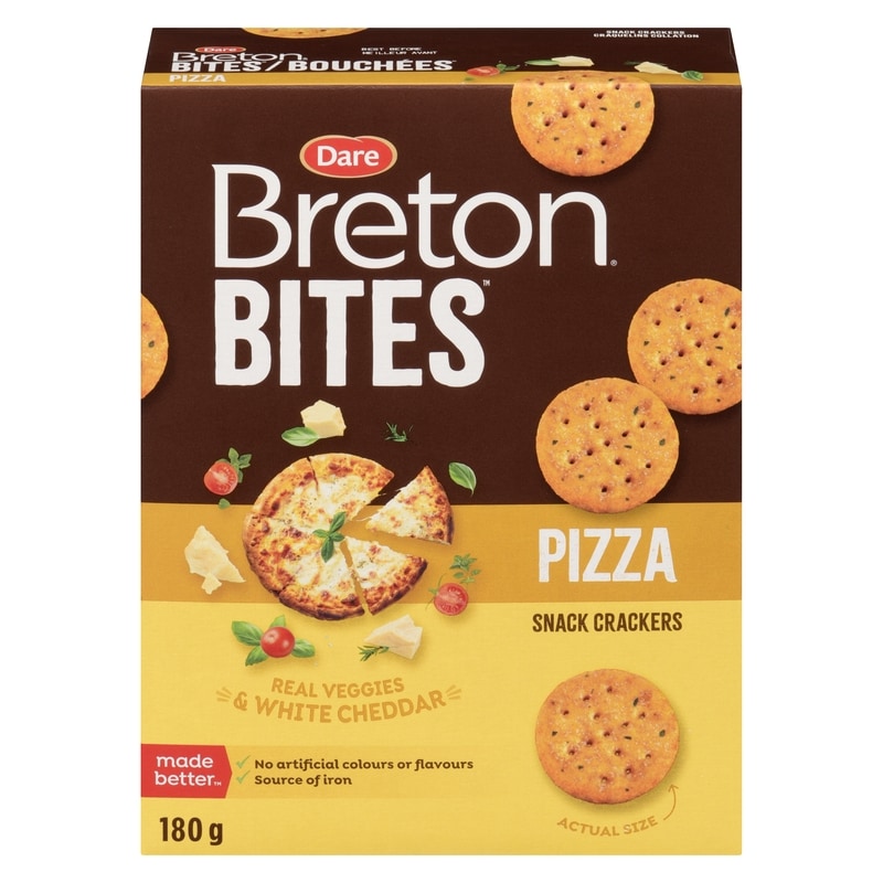 Bites Snack Crackers Pizza