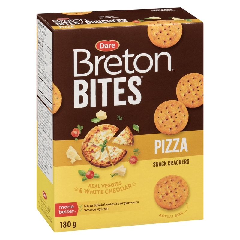 Bites Snack Crackers Pizza