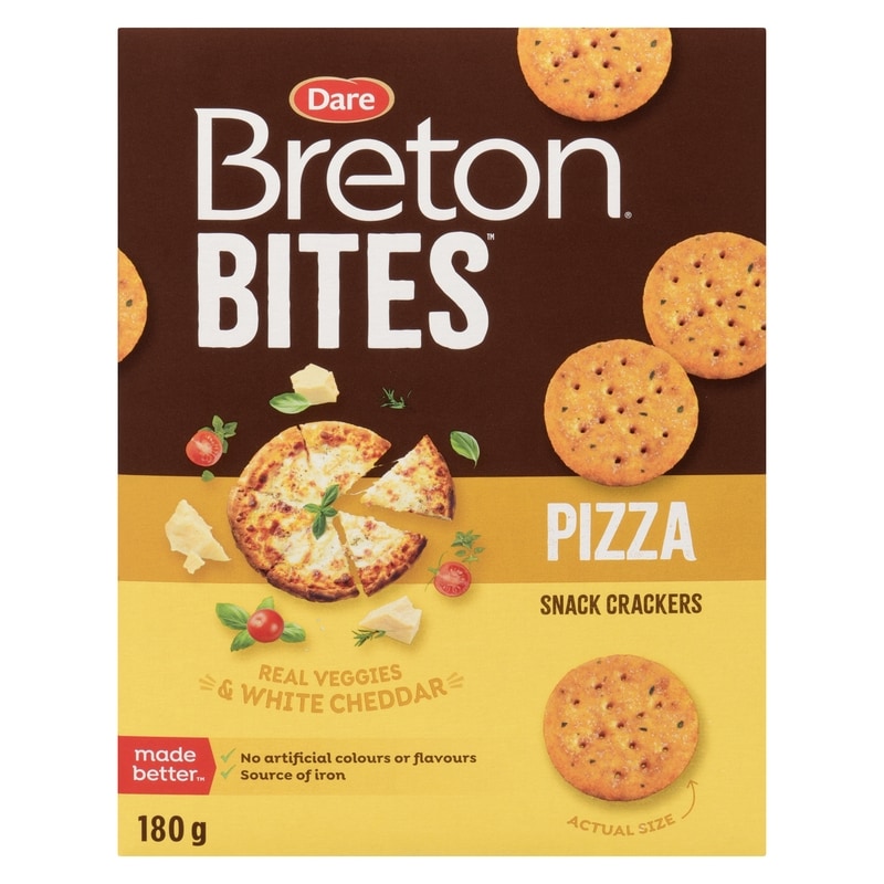 Bites Snack Crackers Pizza