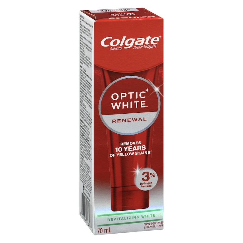 Optic White Anticavity Fluoride Toothpaste Renewal Revitalizing White