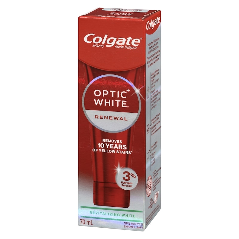 Optic White Anticavity Fluoride Toothpaste Renewal Revitalizing White