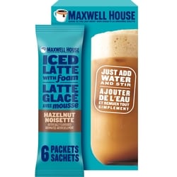 Hazelnut Iced Latte With Foam Drink Mix