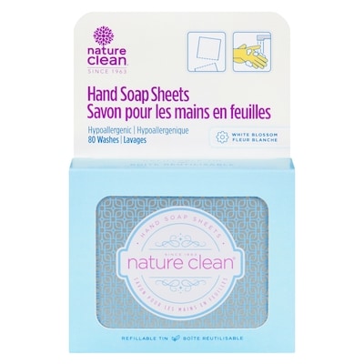 Nature Clean Hand Soap Sheets White Blossom 80 ea, $0.09/1ea