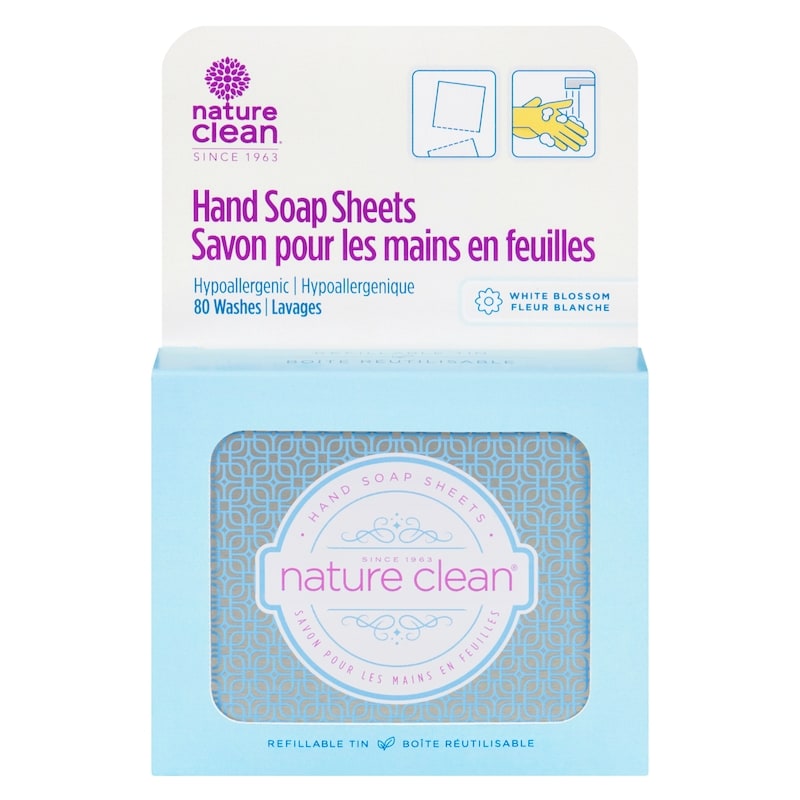 Nature Clean Hand Soap Sheets White Blossom - 80 ea | Loblaws