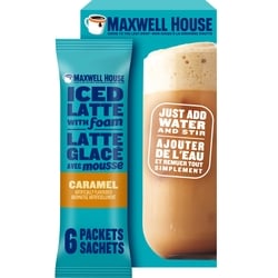 Maxwell House Caramel Iced Latte With Foam Drink Mix 165 g, $6.05/100g
