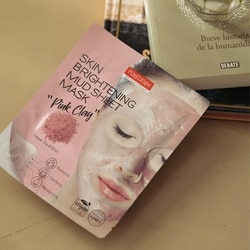 Purederm Skin Brightening Mud Sheet Mask Pink Clay - 1 ea