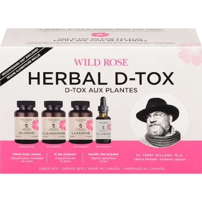 Wild Rose Herbal D-Tox 12 Day Program 1 ea, $69.99/1ea