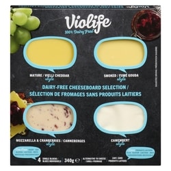 Violife Alternative To Cheese Dairy-Free Cheeseboard Selection 340 g, $3.23/100g